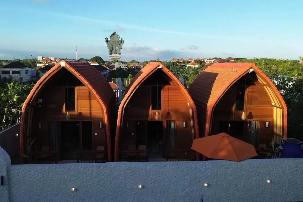 Murna Villa 2, A Modern Balinese Wooden House With 360 Gwk View Ungasan Indonesien