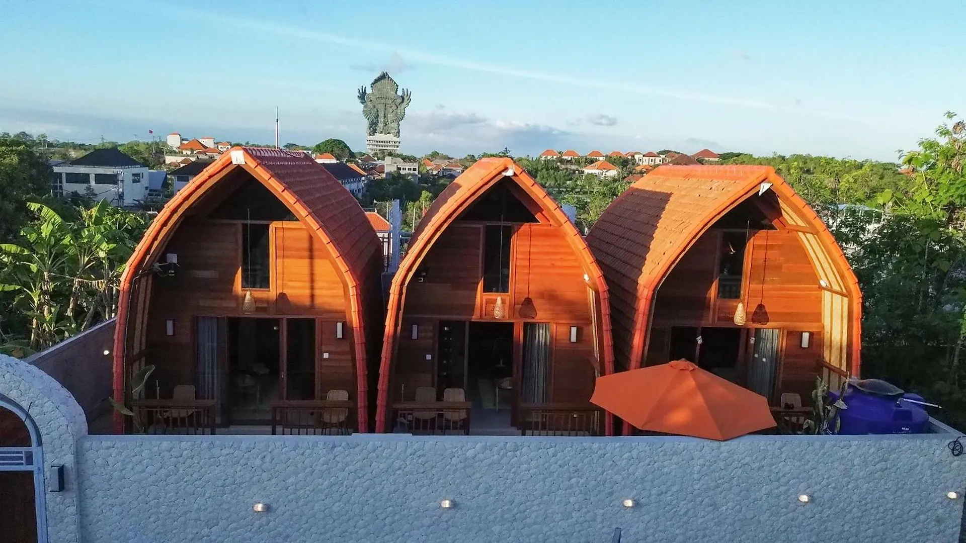 Murna Villa 2, A Modern Balinese Wooden House With 360 Gwk View Ungasan Indonesien