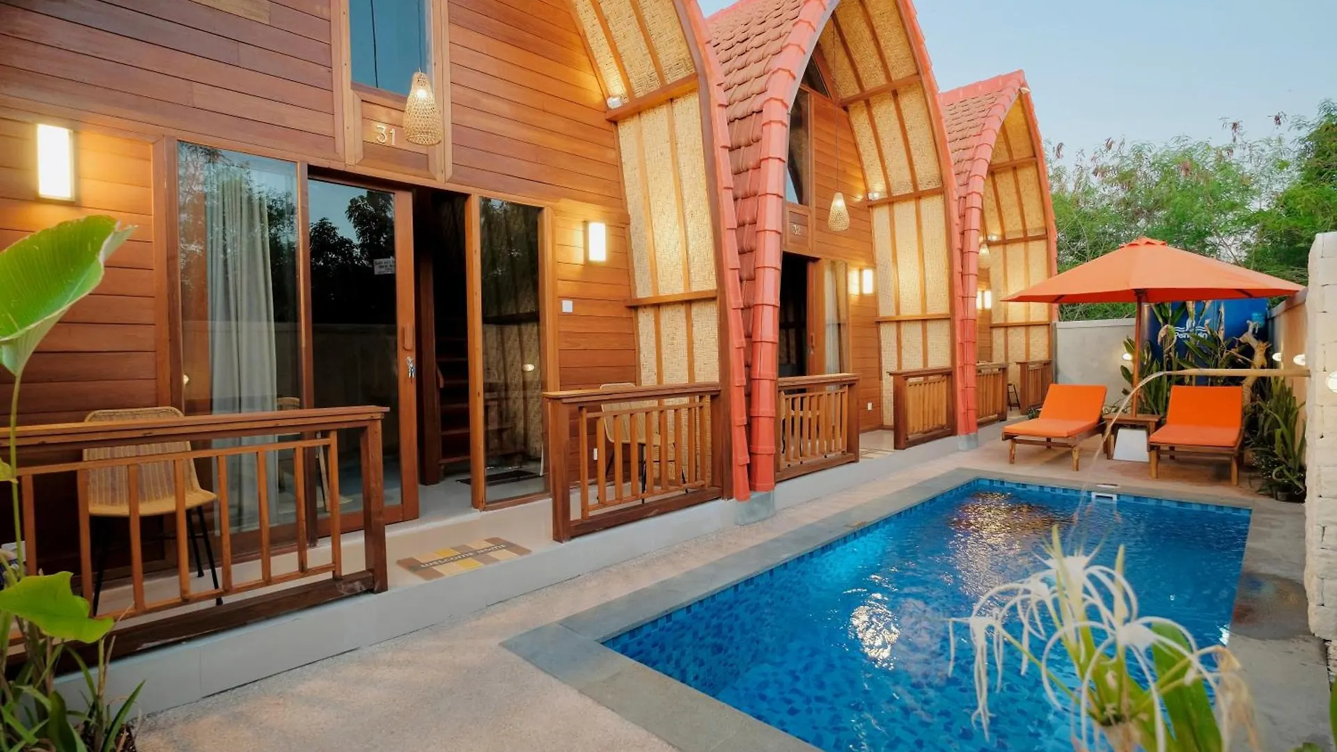 Murna Villa 2, A Modern Balinese Wooden House With 360 Gwk View Ungasan